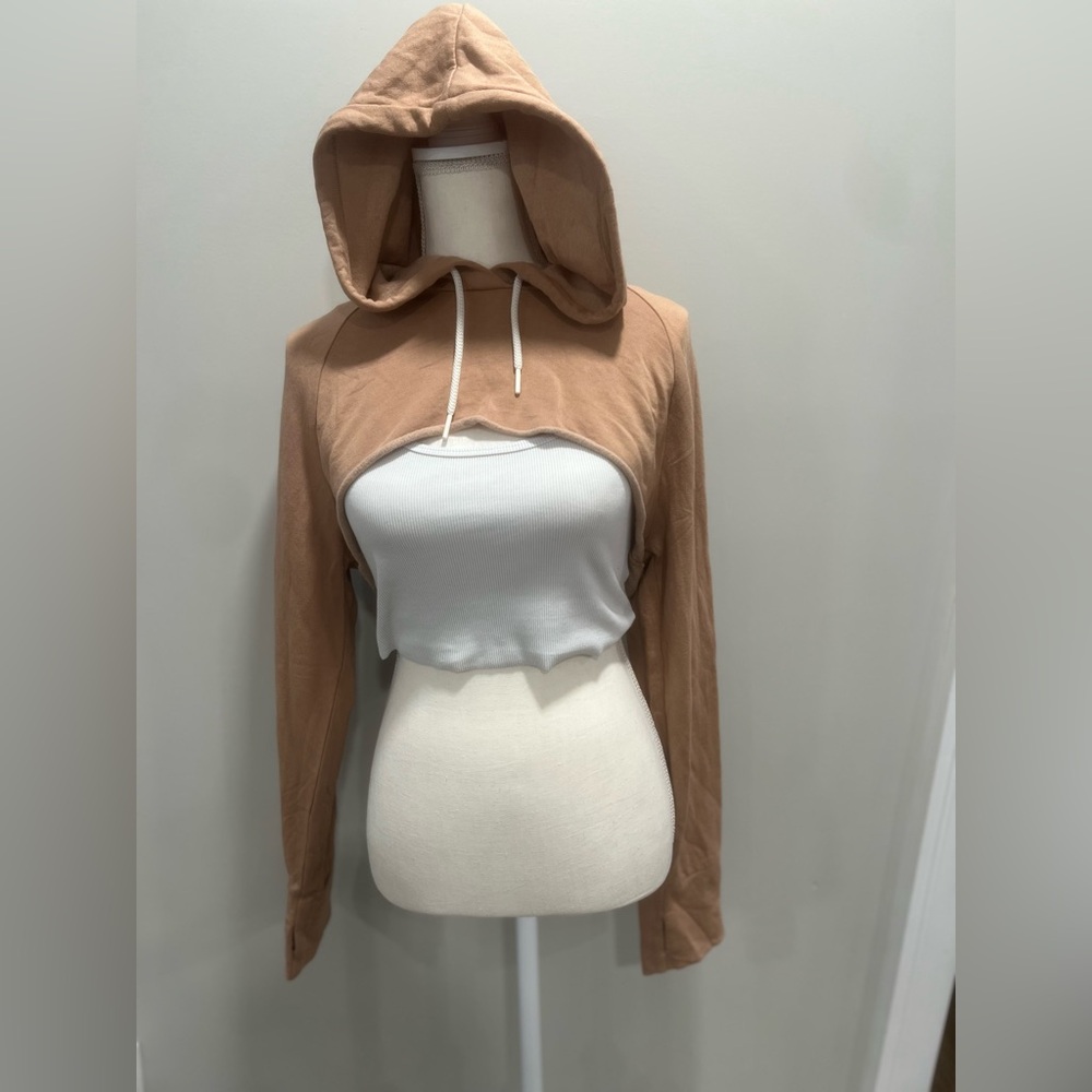 Offline by Aerie cropped hoodie